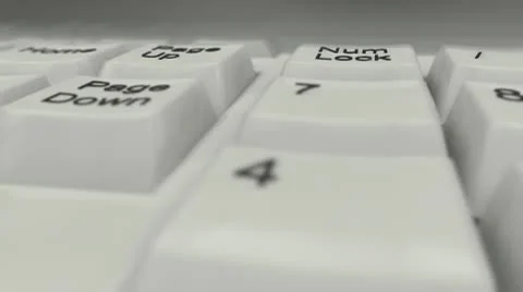 Keyboard Stock Footage 9203292