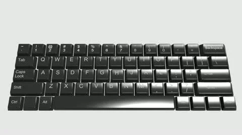 Keyboard Stock Footage 10876658