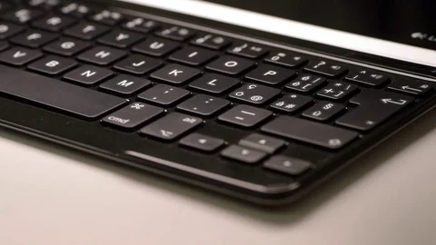 Keyboard Stock Footage 85007340