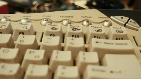 The keyboard Stock Footage 132279633