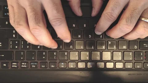 Keyboard Stock Footage 147851250