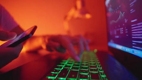 Keyboard Stock Footage 246736087