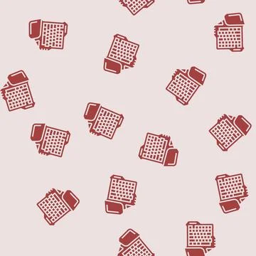 Keyboard gaming pc glyph seamless pattern Stockillustratie