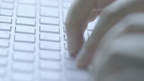 Keyboard, hands, working, office, closeup 動画素材 157247678
