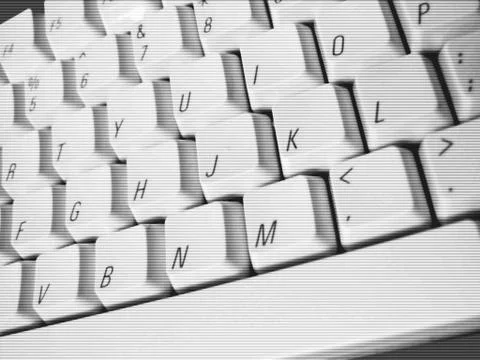 Keyboard High-Contrast Stock Photos