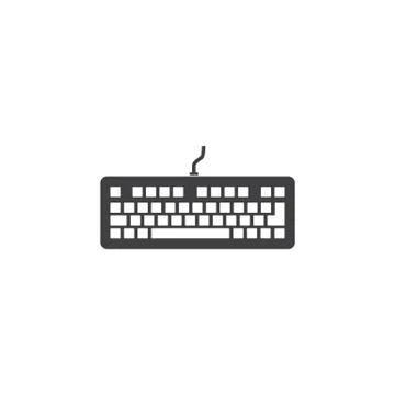 Keyboard icon Stock Illustration