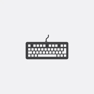 Keyboard icon Stock Illustration