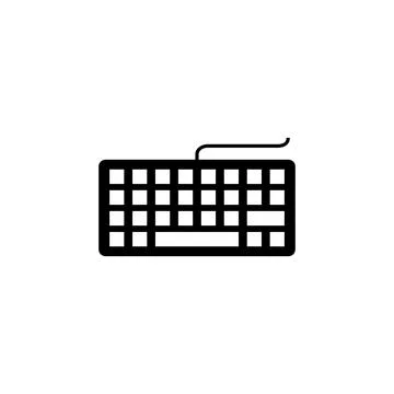 Keyboard icon vector. keyboard vector symbol Stock Illustration