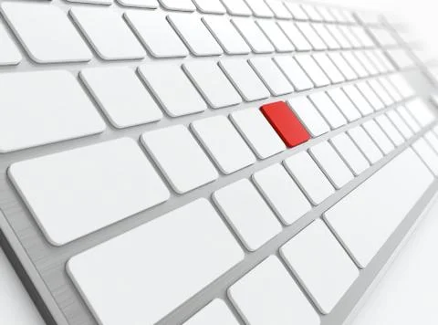 Keyboard Stock Illustration