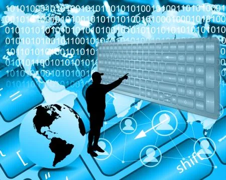 Keyboard 스톡 일러스트