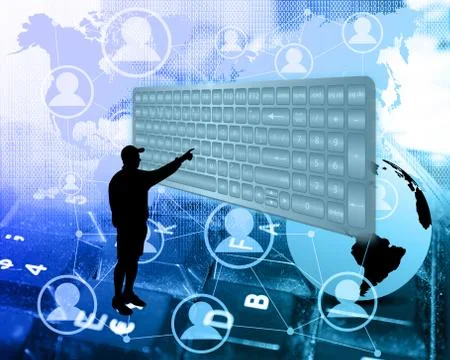 Keyboard Illustrazione stock