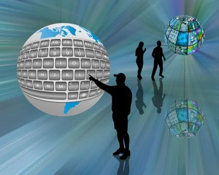 Keyboard Illustrazione stock