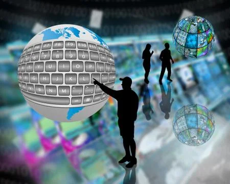 Keyboard Stock Illustration