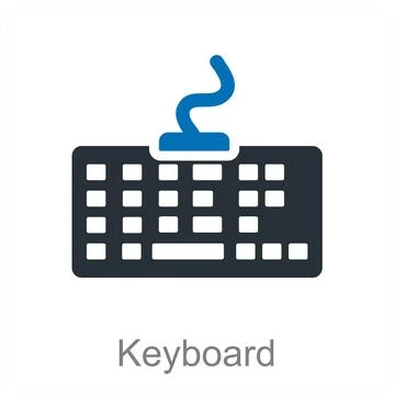 Keyboard Stock Illustration