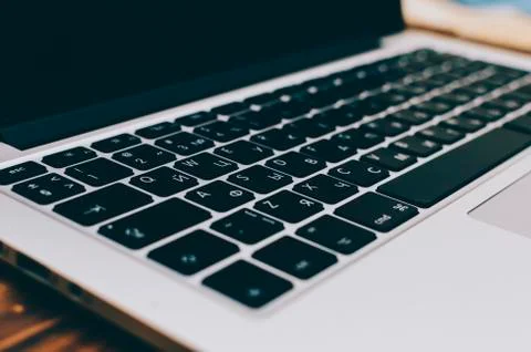 Keyboard Of The Laptop Stock Photos