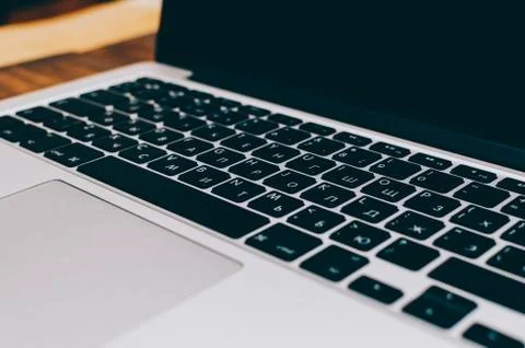 Keyboard Of The Laptop Stock Photos