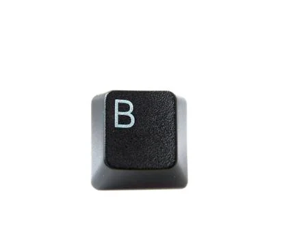 Keyboard letter b Stock Photos