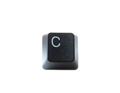 Keyboard letter c Stock Photos