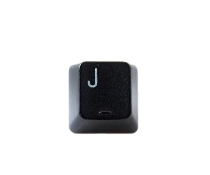 Keyboard letter j Stock Photos