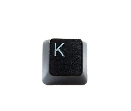 Keyboard letter k Stock Photos