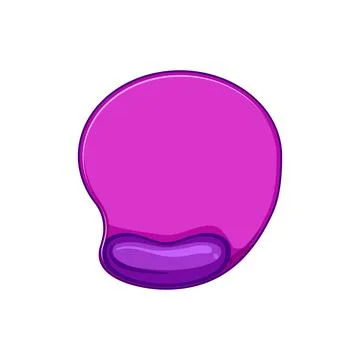 Keyboard mouse pad cartoon vector illustration Stock Illustration