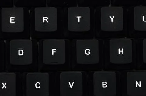 Keyboard Foto stock
