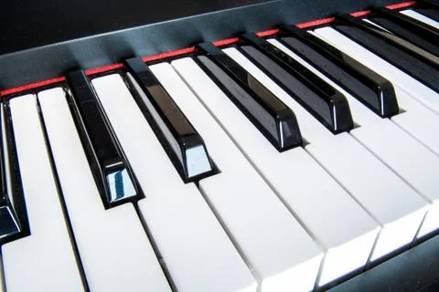 Keyboard piano Foto stock