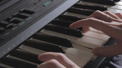 Keyboard player 库存影片 114894551