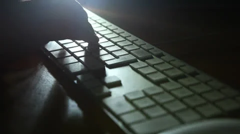 Keyboard shadow 02 Stock Footage 25070037