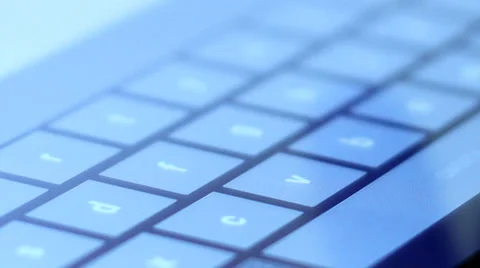 Keyboard on the tablet 2 Stock-Footage 33158363