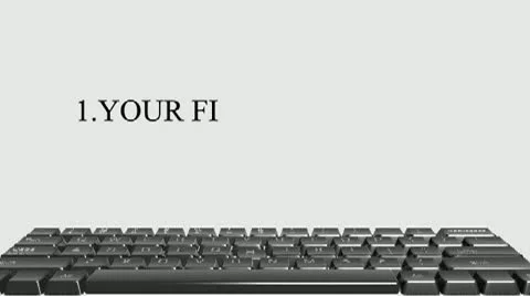 Keyboard text Stock After Effects