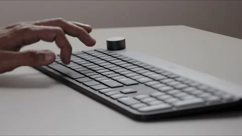 Keyboard-Typing-1 Stock Footage 156055860