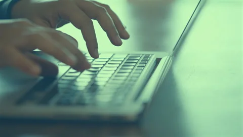 Keyboard Typing 5 Stock Footage 266896929