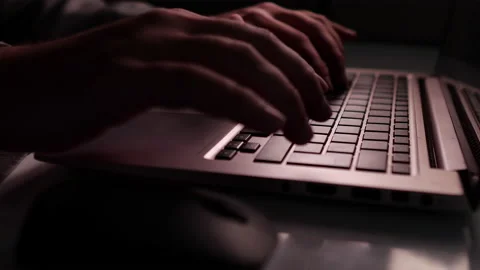 Keyboard Typing 8K Stock Footage 162689332