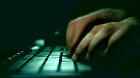 Keyboard typing Stock-Footage 909908