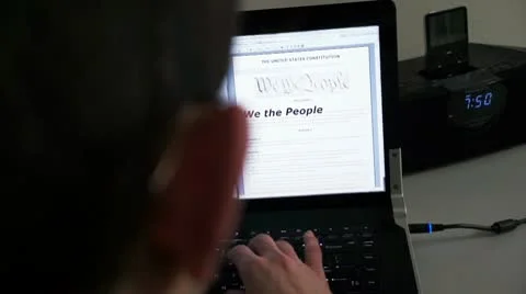 Keyboard Typing Stock Footage 10799048