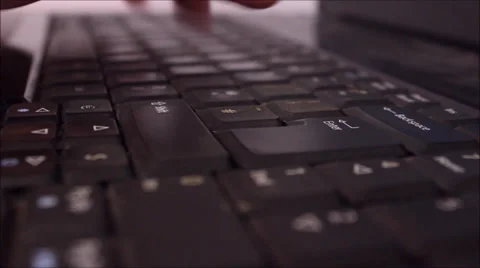 Keyboard Typing Stock-Footage 34562895