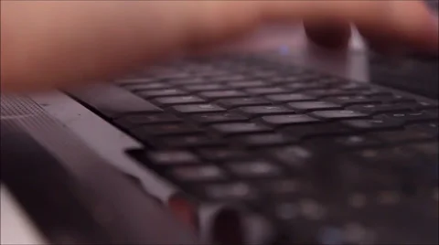 Keyboard Typing Stock-Footage 34562971