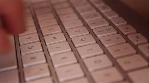 Keyboard Typing Stock-Footage 34606662