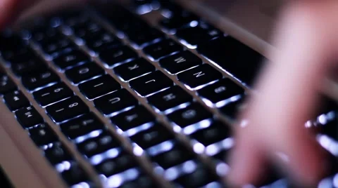 KEYBOARD TYPING Stock Footage 40462808