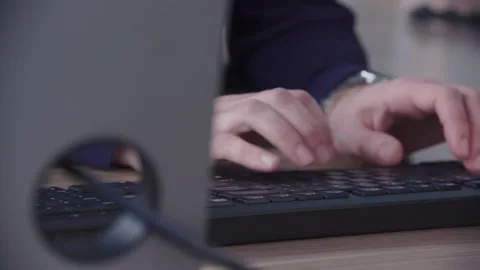Keyboard typing Stock Footage 139719693