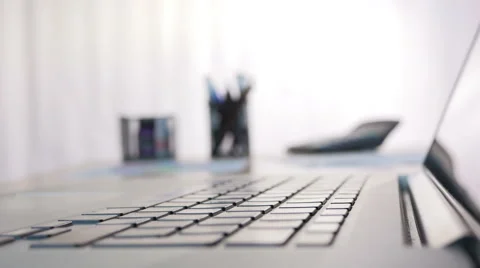 Keyboard Typing In Office Stock Footage 64058873