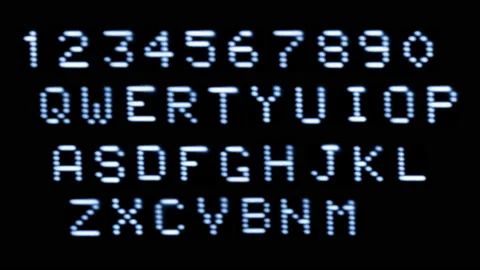 Keyboard written on computer screen Stock Footage 231673500