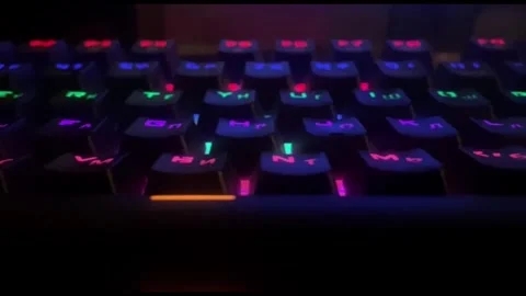 Keyboard1 Video stock 282055785