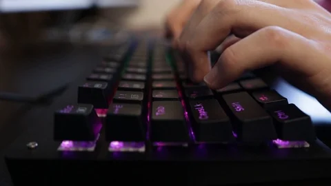 Keyboard3 Stock Footage 122821176