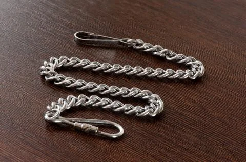 Keychain with carabiner loop Foto stock