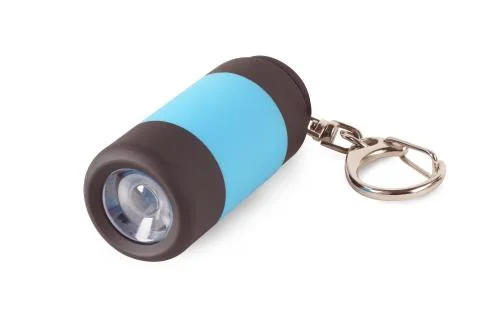 Keychain with flashlight Stock Photos