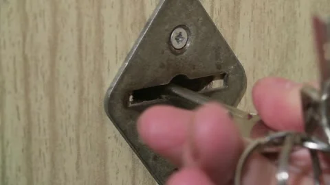 Keyhole close Stock Footage 321842007