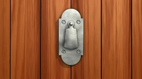 Keyhole to the galaxy. Zoom Stock Footage 22374511