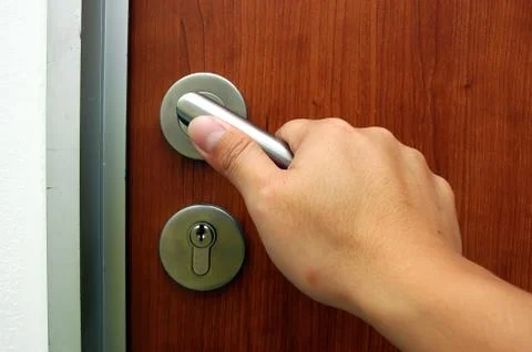 Keyhole gate Stock Photos